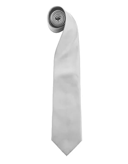 Colours Orginals Fashion Tie - Pale Grey (Silver) (ca. Pantone 420 C)