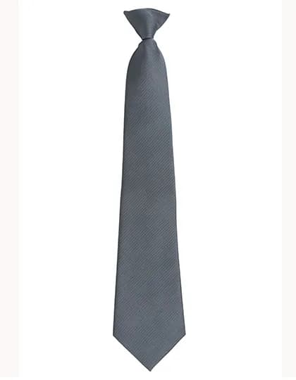 Colours Orginals Fashion Clip Tie - Dark Grey (ca. Pantone 431C)