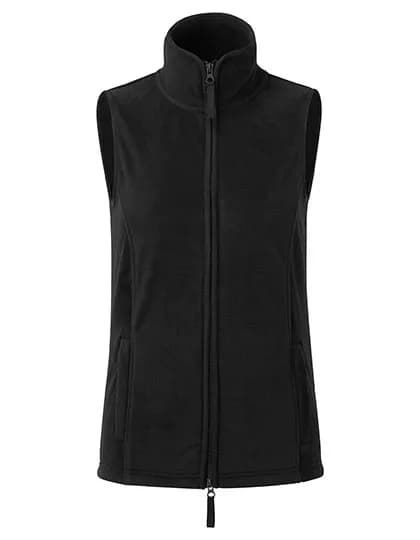 Women´s ´Artisan´ Fleece Gilet - Black (ca. Pantone Black C)/Black (ca. Pantone Black C)