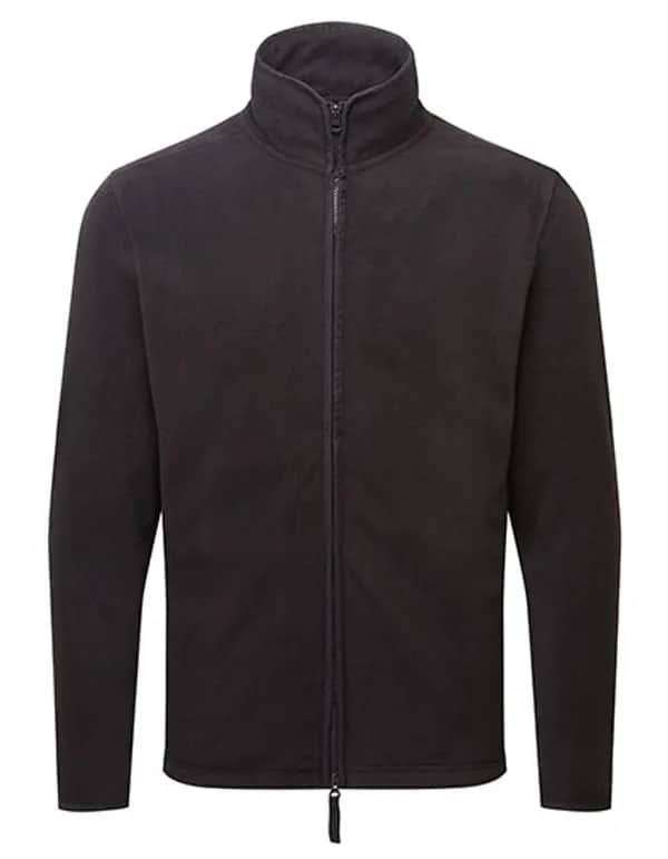 Men´s ´Artisan´ Fleece Jacket - Black (ca. Pantone Black C)/Black (ca. Pantone Black C)