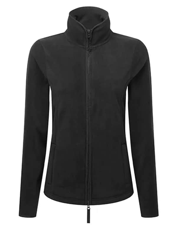 Women´s ´Artisan´ Fleece Jacket - Black (ca. Pantone Black C)/Black (ca. Pantone Black C)