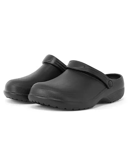 Chef´s Anti-Slip Anchor´ Clog - Black (ca. Pantone U)