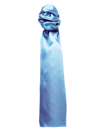 Women´s Business Scarf - Plain - Midblue (ca. Pantone 284C)