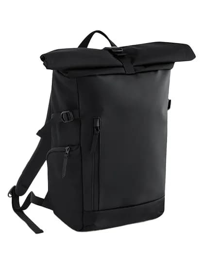Zürich Roll-Top Backpack - Black