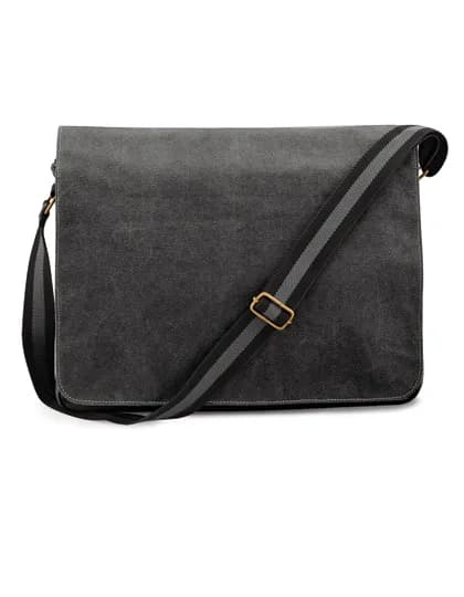 Vintage Canvas Despatch Bag - Vintage Black