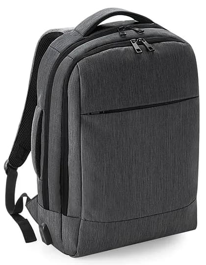 Q-Tech Charge Convertible Backpack - Granite Marl