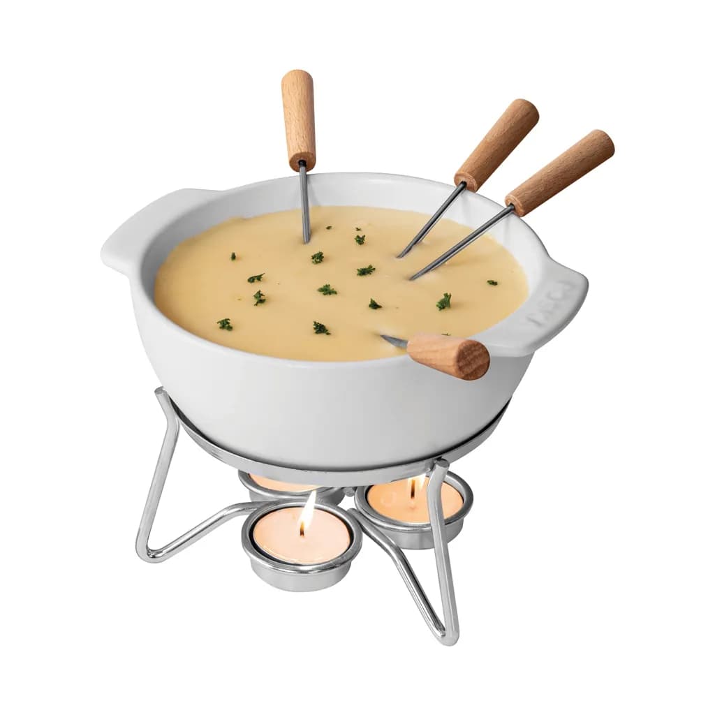 BOSKA Käse-Fondue Set Party - 750ml - weiß