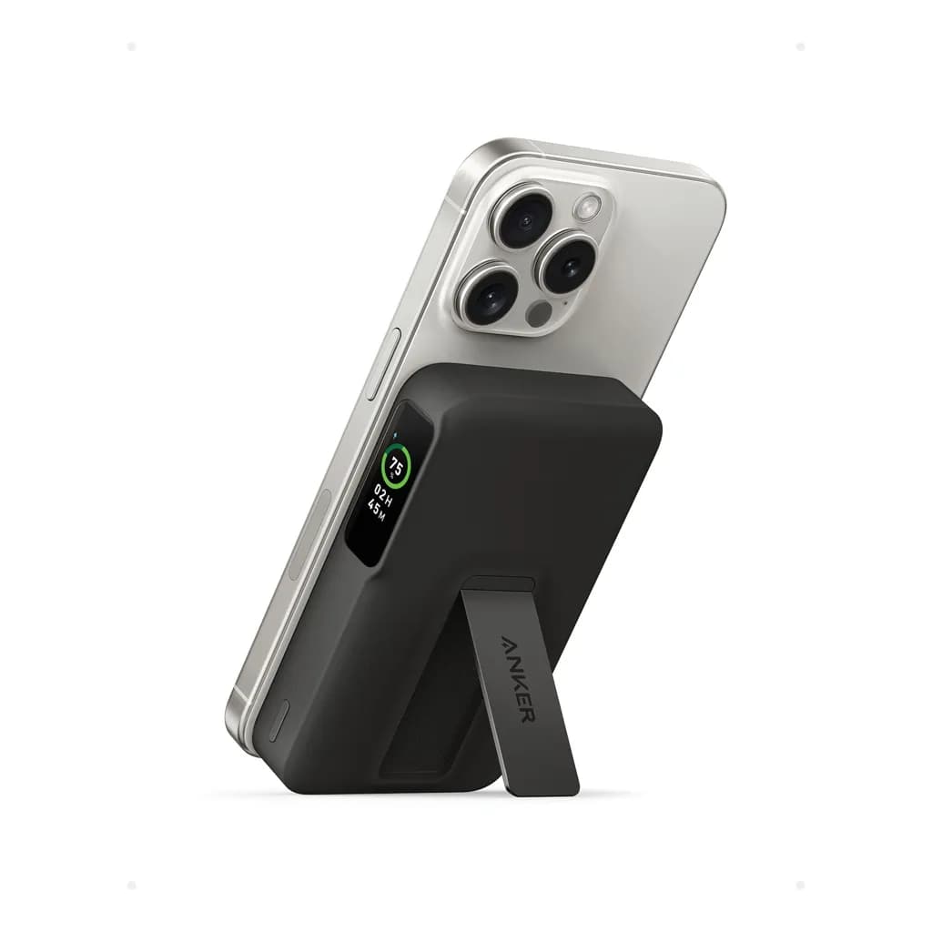 Anker MagGo QI2 magnetische Powerbank 10.000mah - schwarz