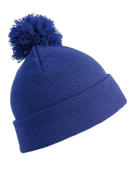Pom Pom Beanie - Royal