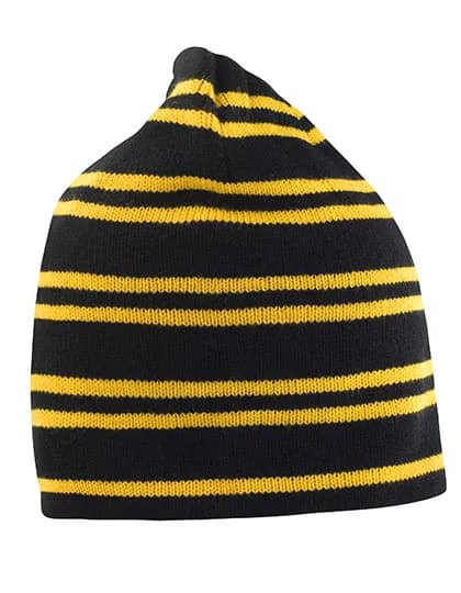 Team Reversible Beanie - Black/Gold/Black