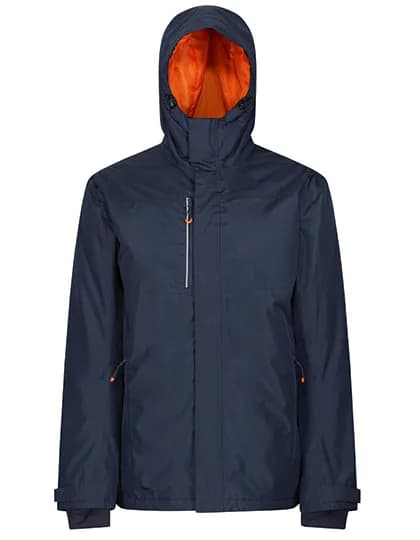 Thermogen Powercell 5000 Heated Jacket - Navy/Magma Orange