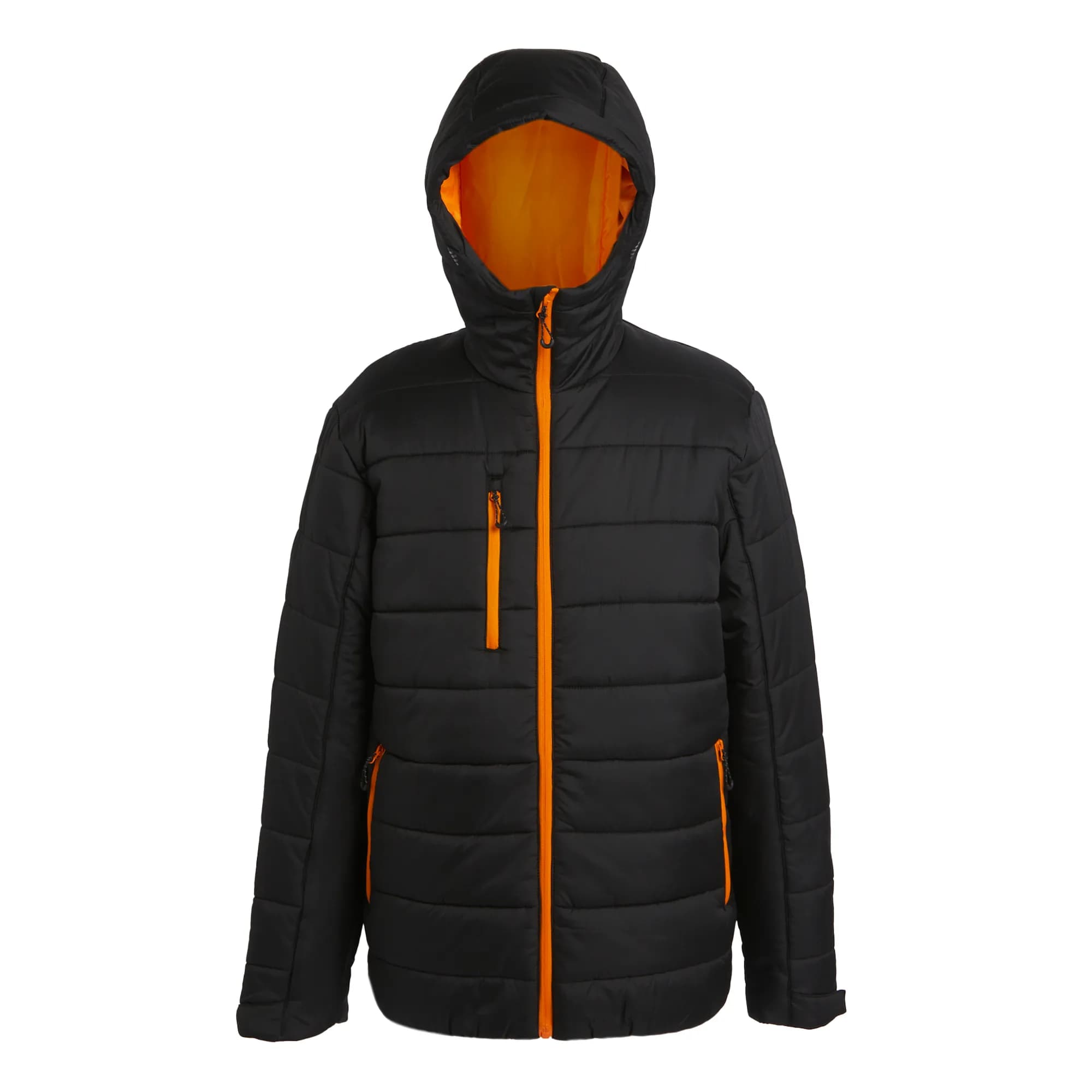 Navigate Thermal Jacket - Black/Orange Pop