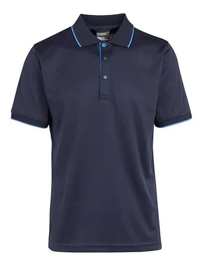 Navigate Short Sleeve Polo - Navy/French Blue