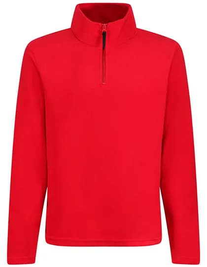 Micro Zip Neck - Classic Red