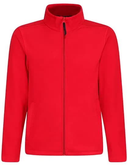 Micro Full Zip Fleece - Classic Red