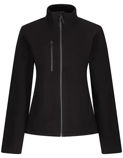 Honestly Made Recycled Womens Full Zip Fleece - Black