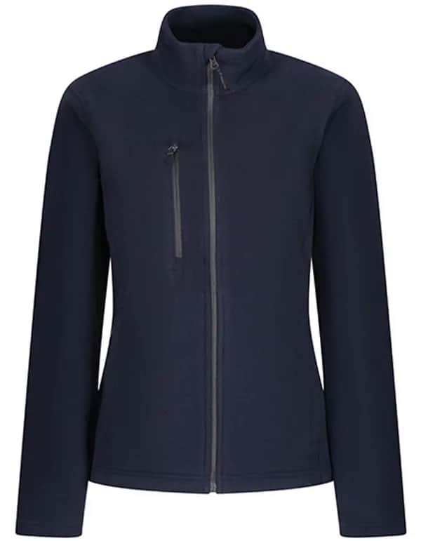 Honestly Made Recycled Womens Full Zip Fleece - Navy