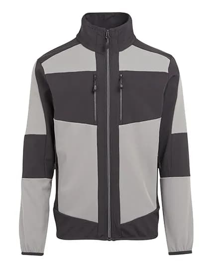 E-volve Unisex 2-Layer Softshell Jacket - Mineral Grey/Ash (Heather)