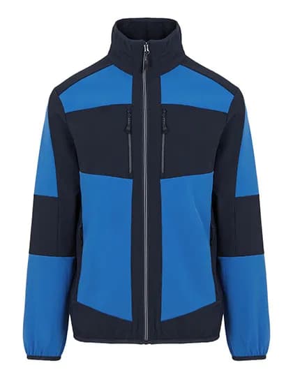 E-volve Unisex 2-Layer Softshell Jacket - Strong Blue/Navy