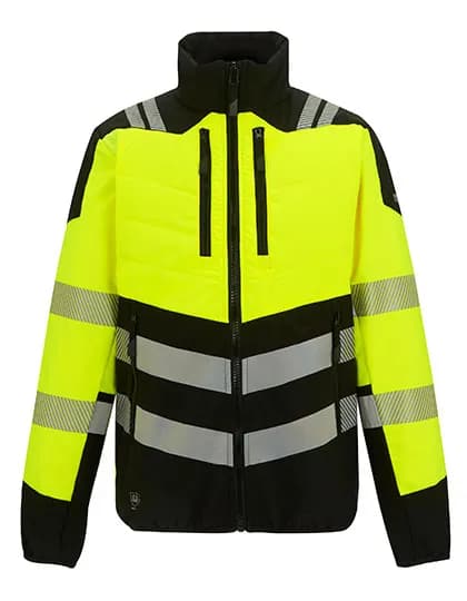 Hi-Vis X-Pro Hybrid Jacket- Class 2 - Black/Yellow