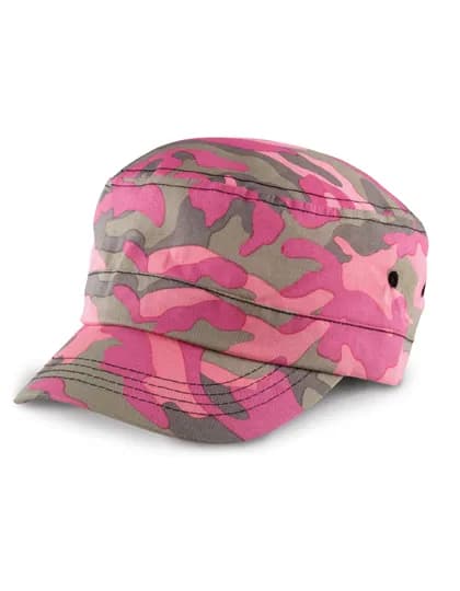 Urban Camo Cap - Pink Camo