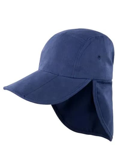 Fold Up Legionnaires Cap - Navy