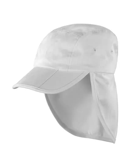 Fold Up Legionnaires Cap - White