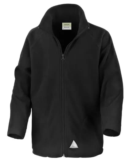 Junior Microfleece Jacket - Black