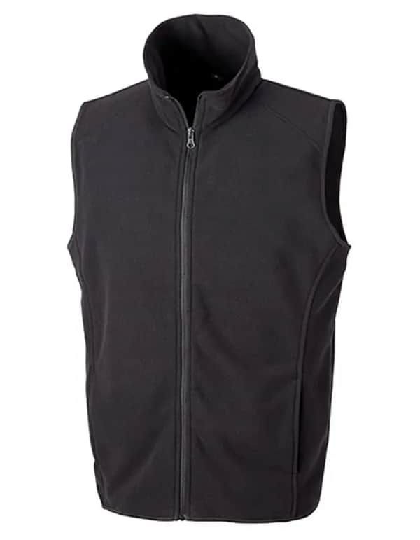 Micro Fleece Gilet - Black