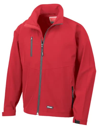 Men´s Base Layer Soft Shell Jacket - Red