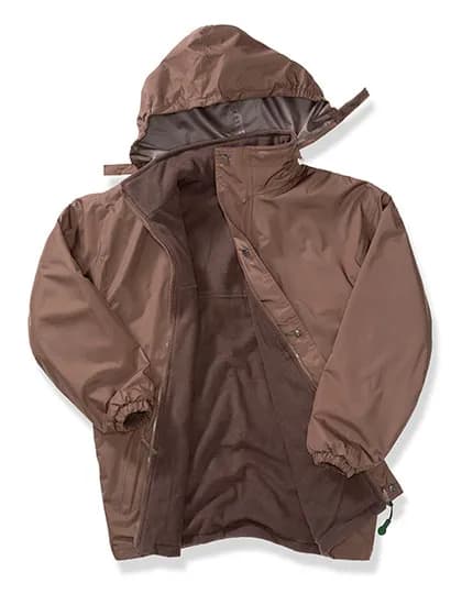 Stormdri 4000 Recycled Coat - Brown/Brown