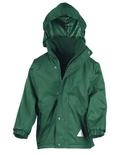 Junior Stormdri 4000 Recycled Coat - Bottle Green/Bottle Green