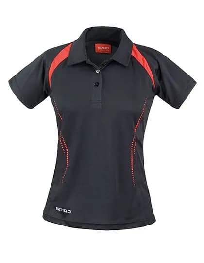 Women´s Team Spirit Polo - Black/Red