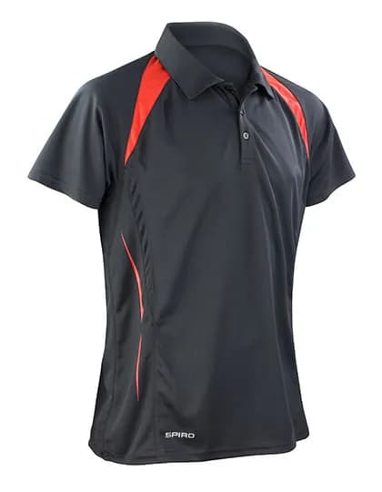 Men´s Team Spirit Polo - Black/Red