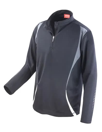 Trial Training Top - Black/Grey/White