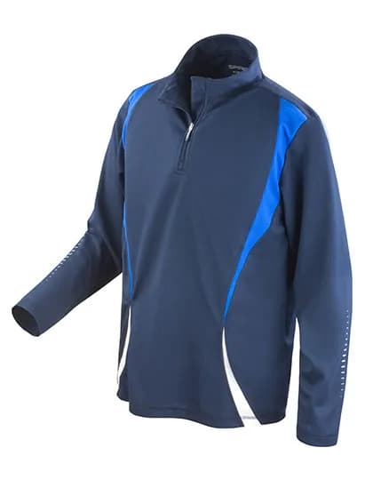 Trial Training Top - Navy/Royal/White