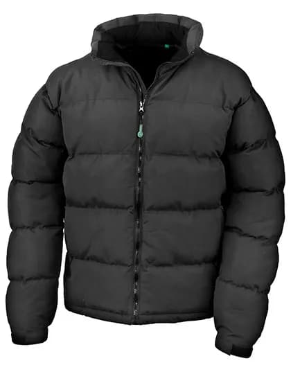 Mens Recycled Holkham Down Feel Jacket - Black