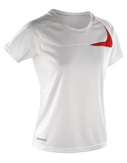 Women´s Dash Training Shirt - White/Red
