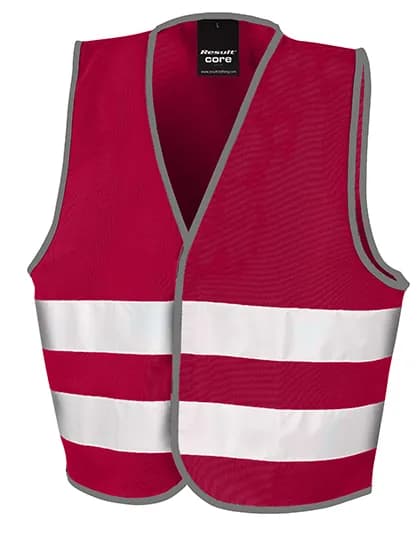 Junior Safety Vest - Burgundy
