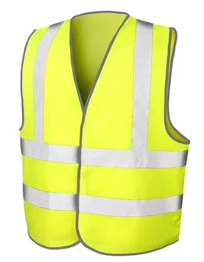 High Vis Motorway Vest - Fluorescent Yellow