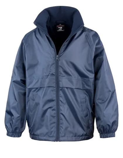 Junior Microfleece Lined Jacket - Navy
