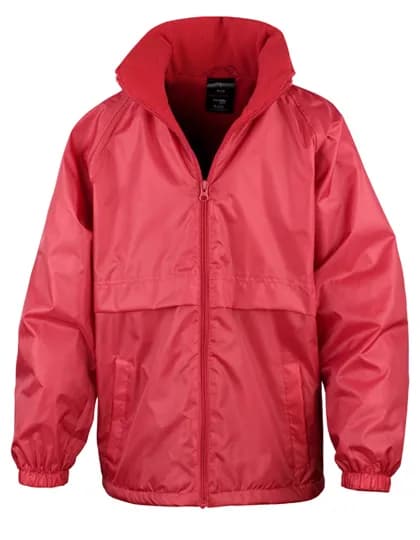 Microfleece Lined Jacket - Red