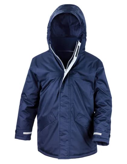 Junior Channel Parka - Navy
