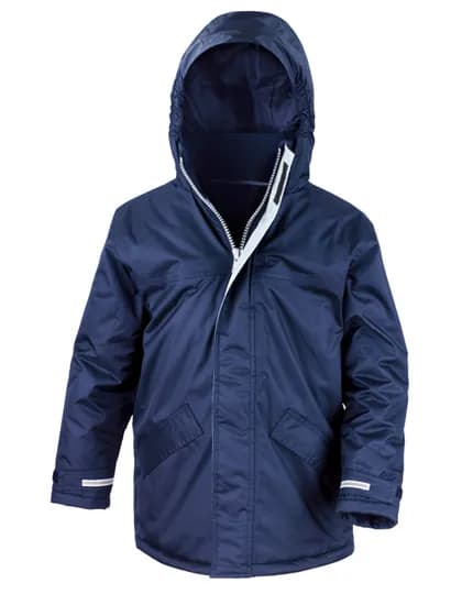 Youth Channel Parka - Navy