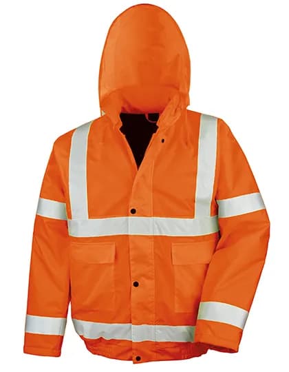 High Vis Winter Blouson - Fluorescent Orange