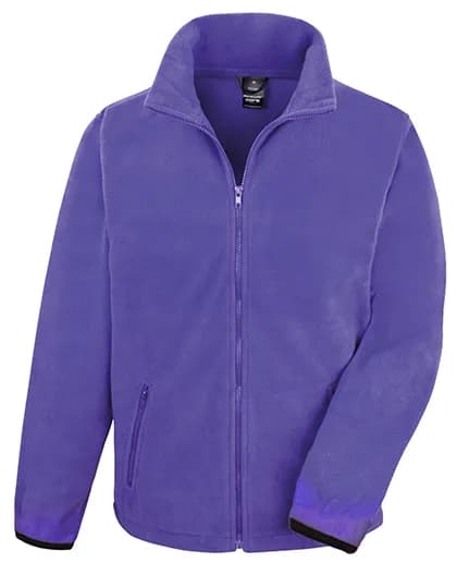 Mens Norse Outdoor Fleece Jacket - Purple