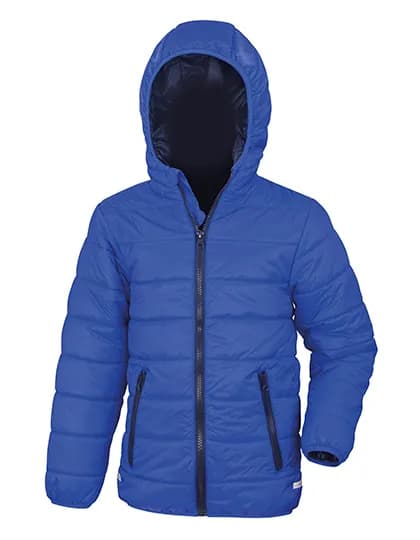 Youth Soft Padded Jacket - Royal/Navy