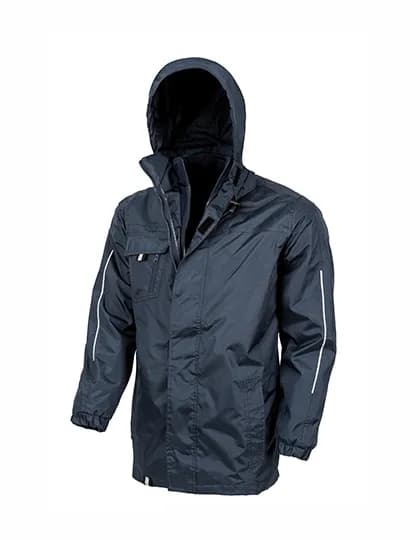 3-in-1 Transit Jacket With Printable Softshell Inner - Navy