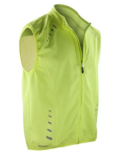 Bikewear Crosslite Gilet - Neon Lime
