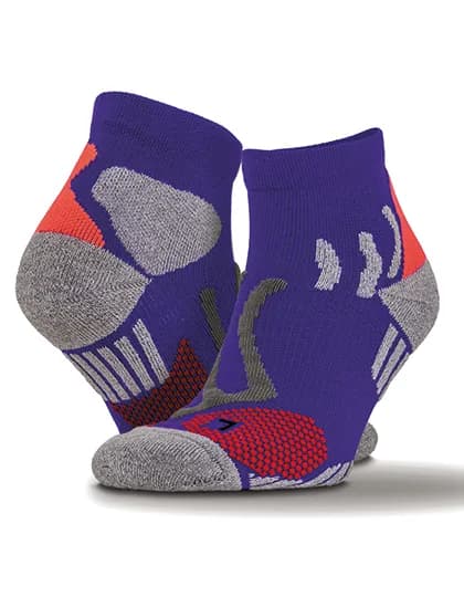 Technical Compression Coolmax Sports Socks - Purple